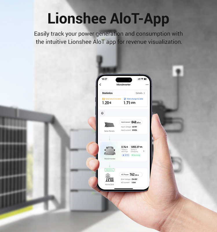 Batería de energía portátil LIONSHEE LS-L1024 4096W
