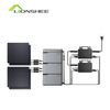 Sistema Modular De Almacenamiento De Energía Para Balcón LIONSHEE Con Batería Apilable, Paneles Solares Y Microinversores De 800W/1600W/2000W