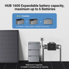 Sistema Modular De Almacenamiento De Energía Para Balcón LIONSHEE Con Batería Apilable, Paneles Solares Y Microinversores De 800W/1600W/2000W