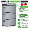 LIONSHEE LS-L1024 Batería 1024 Wh Para Sistema Solar De Balcón Plug And Play Con LS-H1600 Smart Solar Hub