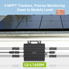 LIONSHEE LS-L1600M Microinversor Solar De 1600W Con WiFi, 4 MPPT Y Envío Desde Almacén En Alemania