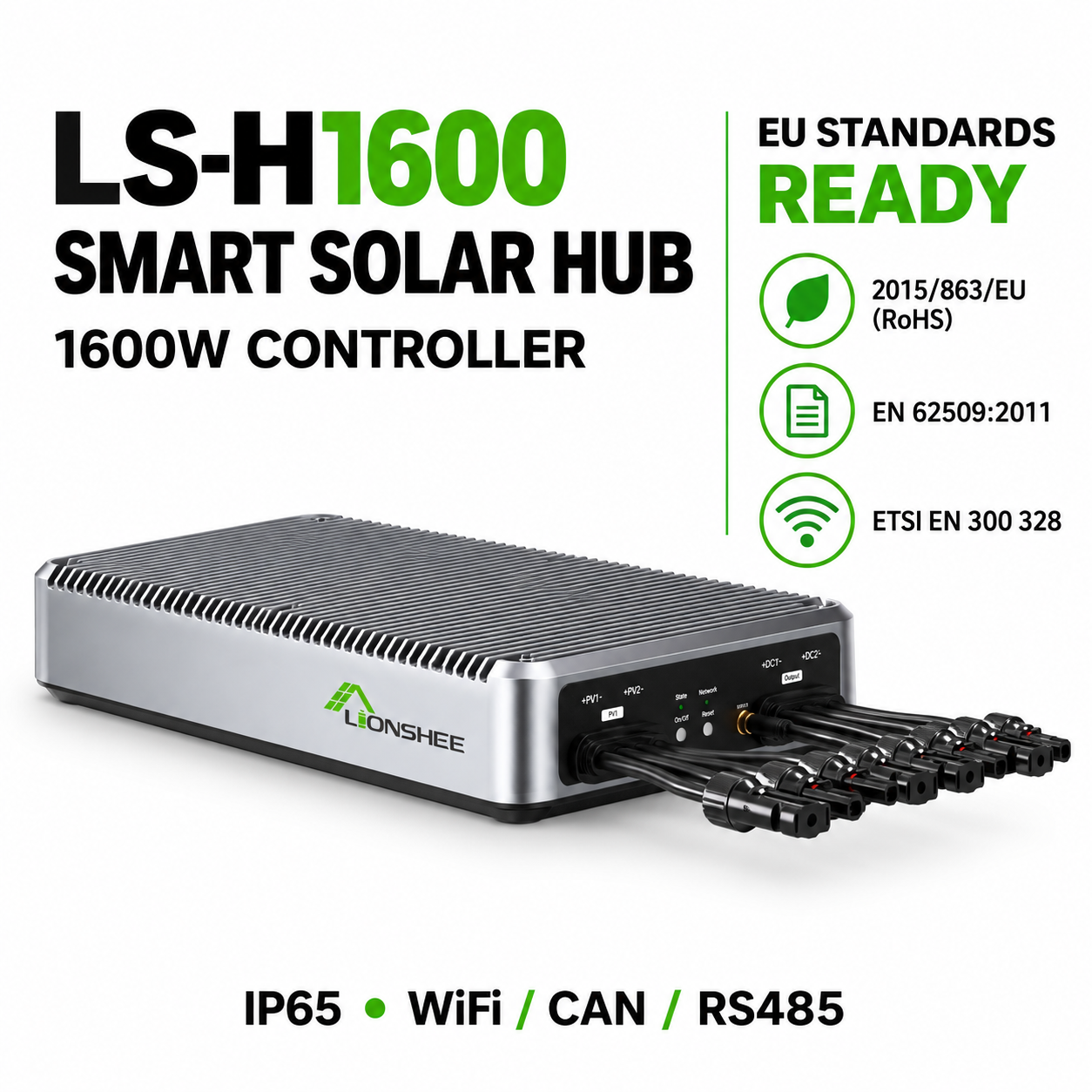 LIONSHEE LS-L1024 Batería 1024 Wh Para Sistema Solar De Balcón Plug And Play Con LS-H1600 Smart Solar Hub