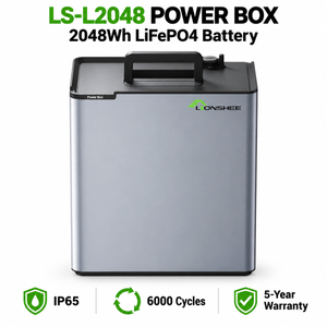 LIONSHEE LS-L2048 Power Box Apilable 2048 Wh LiFePO4, Batería Solar 51,2 V Ampliable A 6144 Wh