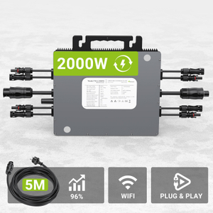 LIONSHEE LS-2000M microinversor solar 2000W con WiFi, 4 MPPT y envío desde almacén en Alemania o Reino Unido