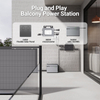 LIONSHEE LS-L1024 Batería 1024 Wh Para Sistema Solar De Balcón Plug And Play Con LS-H1600 Smart Solar Hub