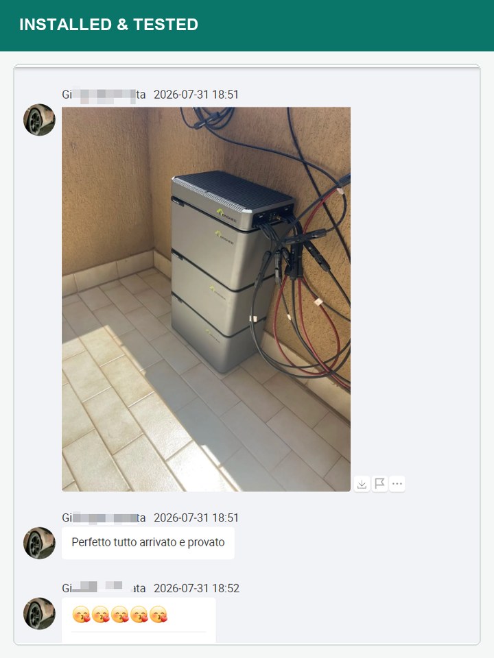 Sistema instalado y confirmaci&oacute;n de las pruebas