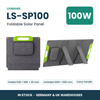 LIONSHEE LS-SP100 Panel Solar Plegable 100W Para Estación De Energía, ETFE, IP67, MC4, Stock En Alemania Y Reino Unido