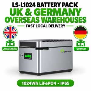 LIONSHEE LS-L1024 Power Box LiFePO4 1024 Wh En Stock En Almacenes De Alemania Y Reino Unido, CE RoHS MSDS, Entrega Rápida